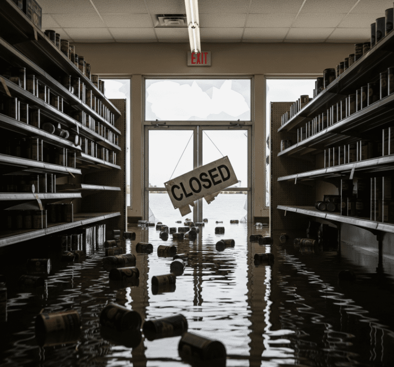 Hurricane Katrina food shortages