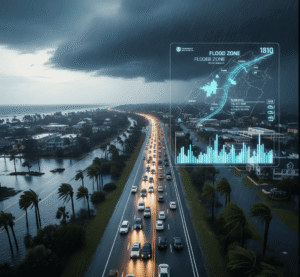 NC storm surge and flood zones